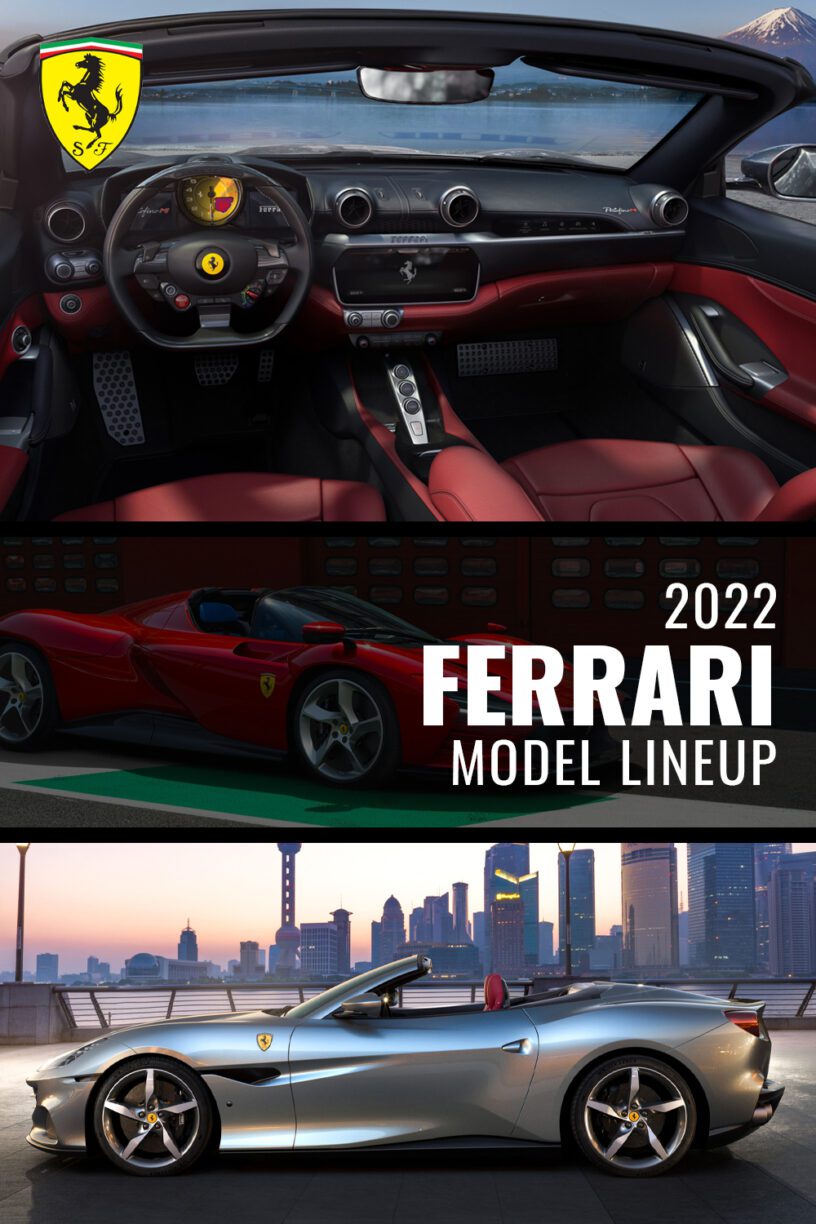 2022 Ferrari Model Lineup