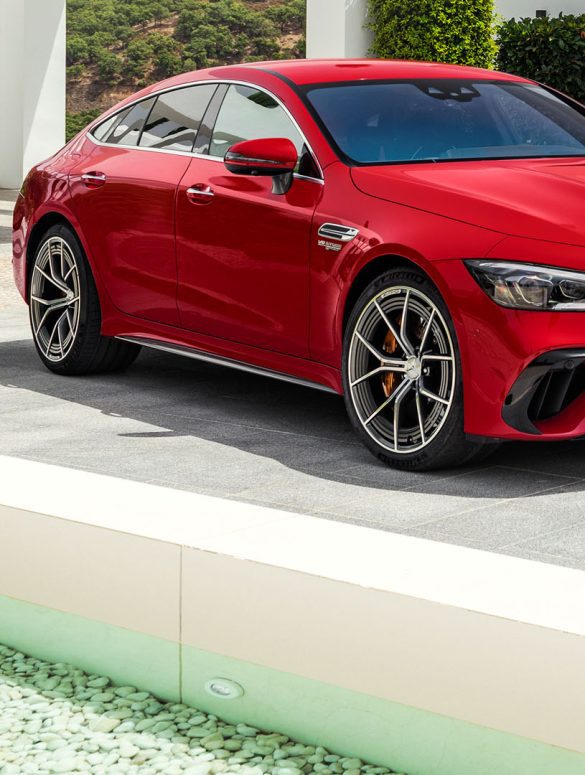 Finally, the Mercedes-AMG GT 63 S E PERFORMANCE can be ordered