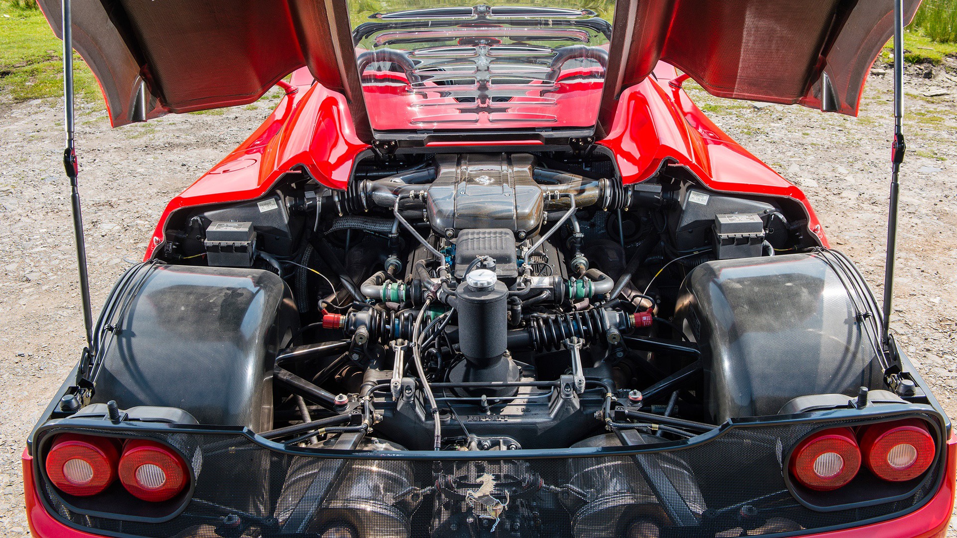 F50 V12 engine derived from Formula One racecar