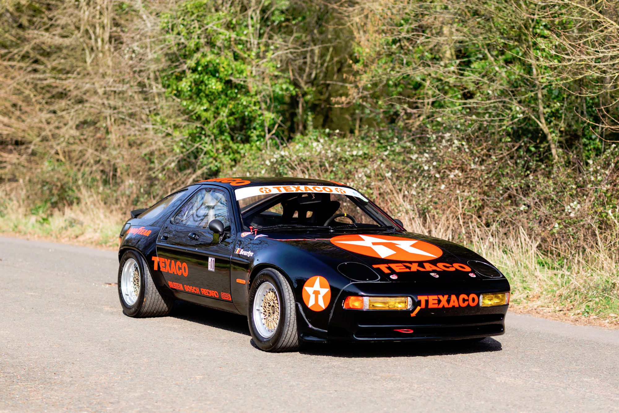 Ancienne Voiture Joustra Tôle Porsche 928 Rallye - Pièces Ou Restauration