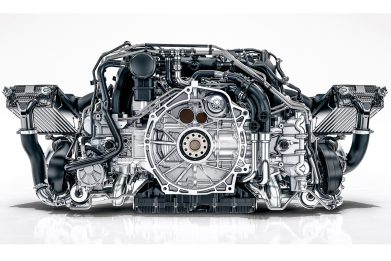 Porsche GT3 Flat-Six powerplant
