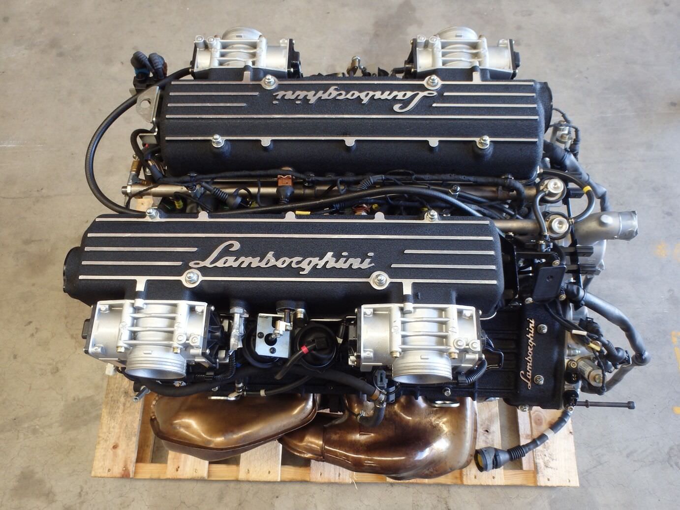6.2-litre Lamborghini Murcielago V12 engine