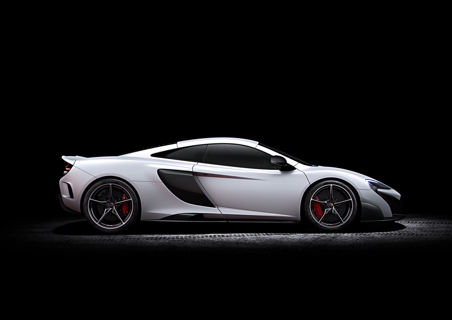 The first special edition car by MSO, the 2015 McLaren 675LT, a longer, lower, more powerful version of the 650S coupe