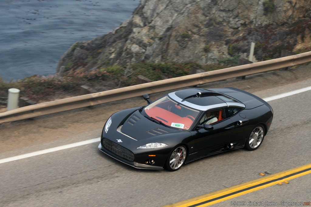 A second generation Spyker C8, the Aileron Coupe