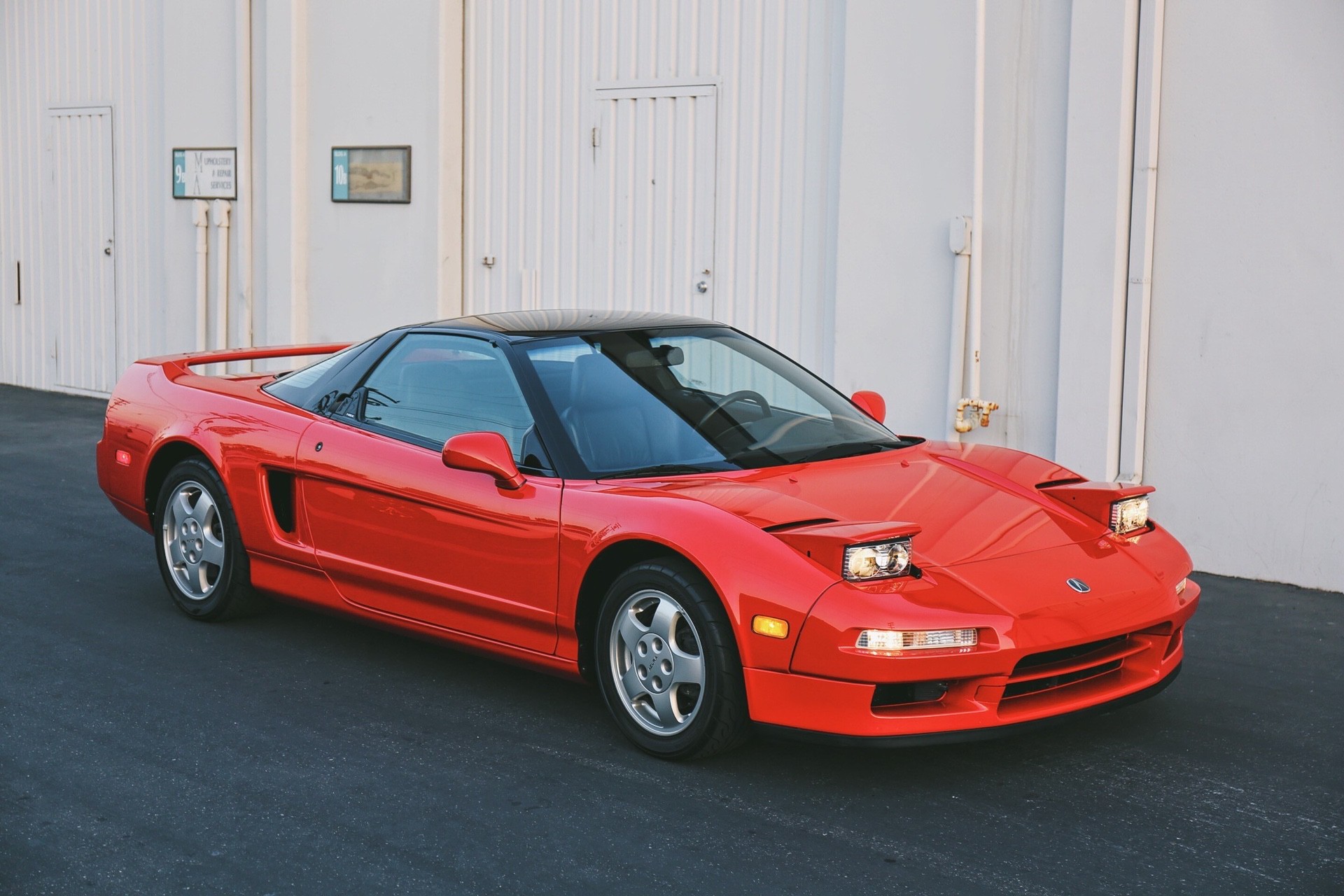 Honda NSX with the cool pop-up headlights