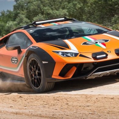 Huracan Sterrato in action