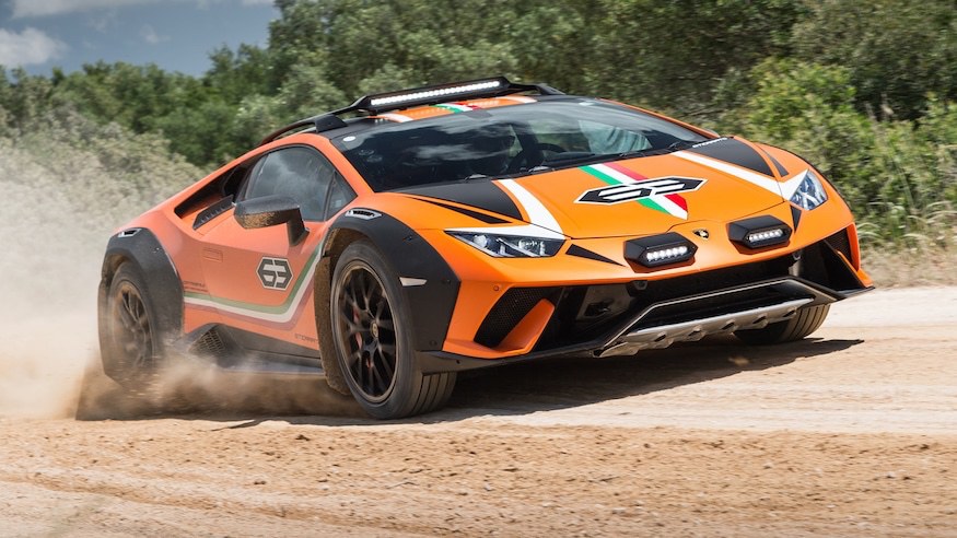 Huracan Sterrato in action