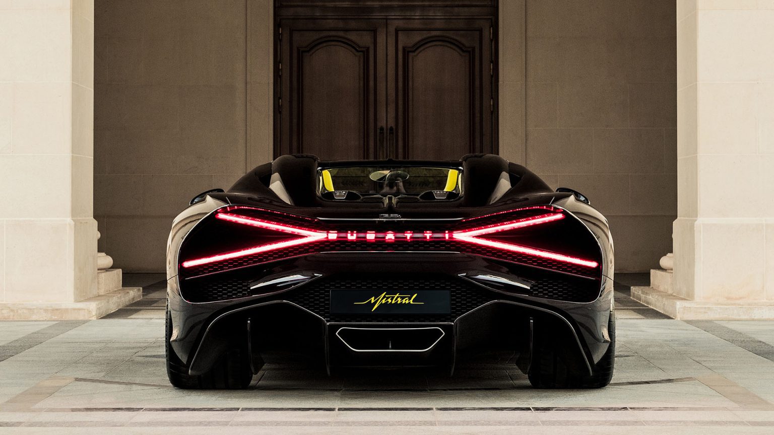 The Bugatti W16 Mistral goes to Riyadh
