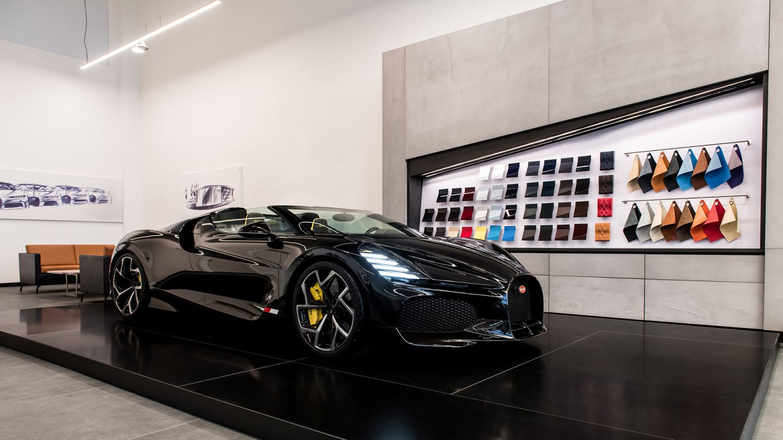 The Bugatti W16 Mistral goes to Riyadh