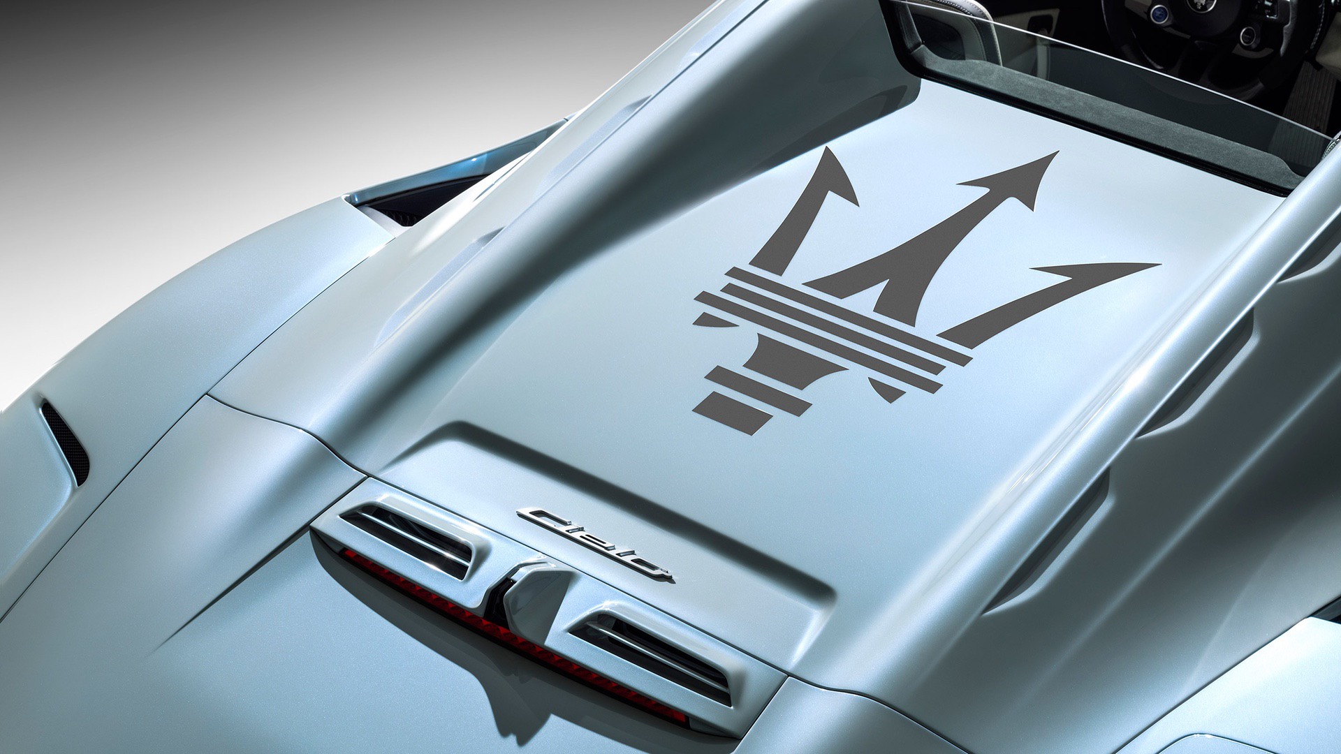 Maserati's famous Trident logo