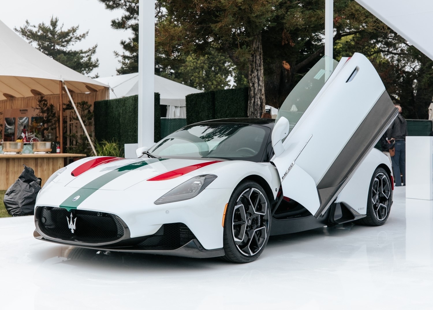 The Maserati MC20 Cielo Spyder at its North American debut