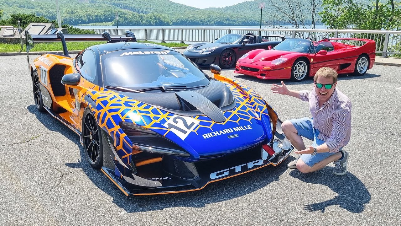 Popular YouTuber, Shmee150 with the road-legal McLaren Senna GTR