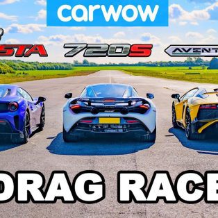 Three Incredible Supercars In One Epic Drag Race!