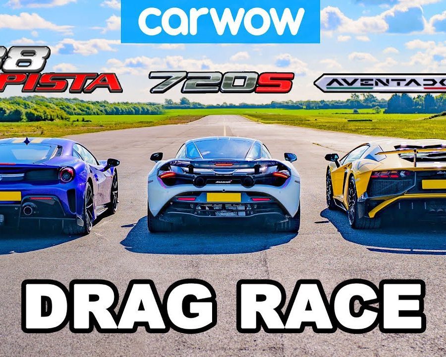 Three Incredible Supercars In One Epic Drag Race!