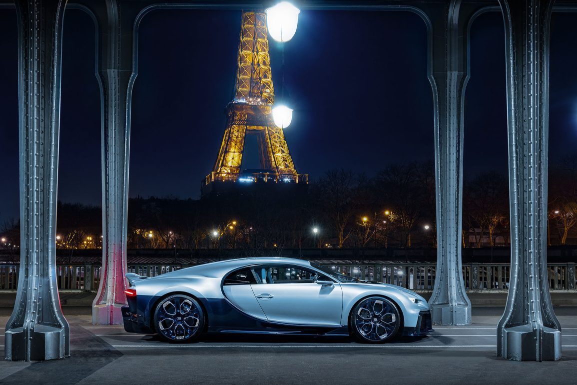 The Bugatti Chiron Profilée arrived in Paris, France Cars Blog