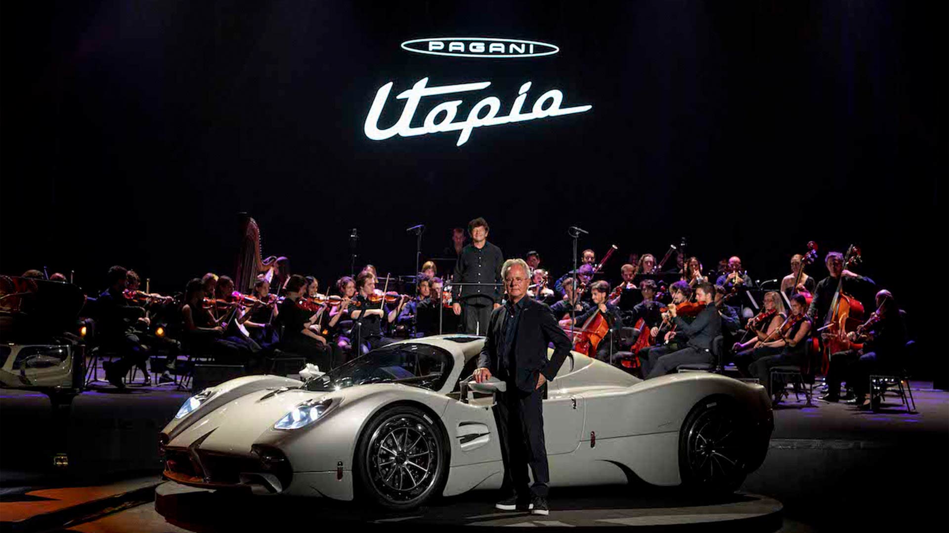 Pagani Utopia on stage