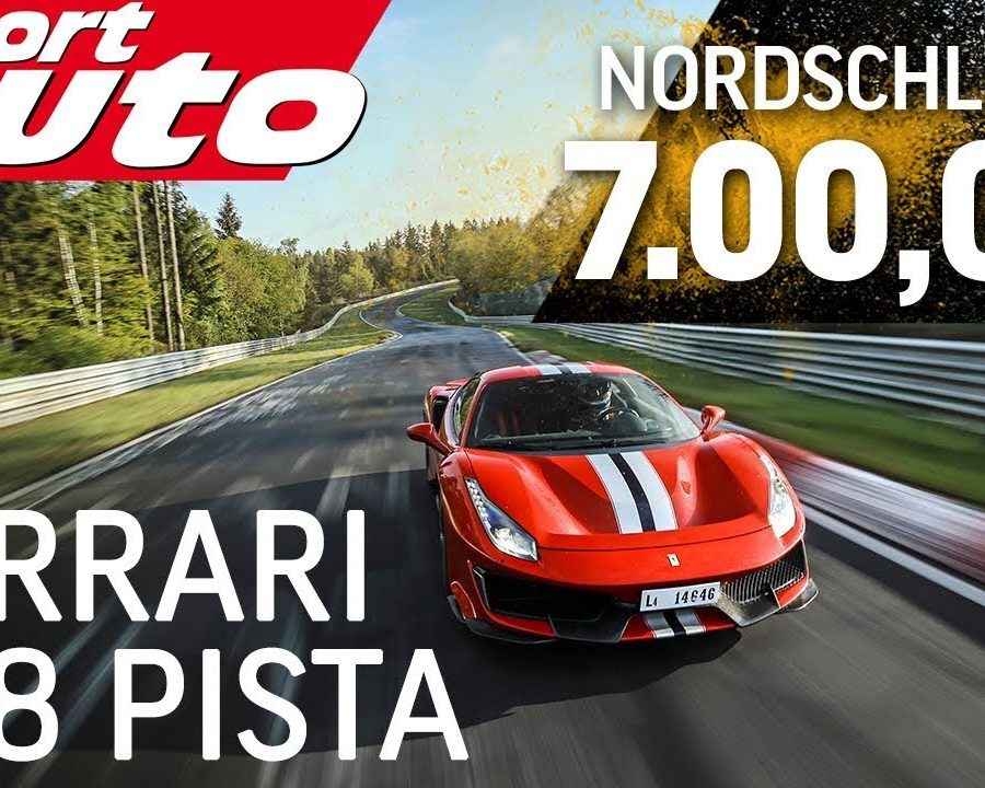 Ferrari 488 Pista Completes A Full Lap Around Nordschleife In 7 Minutes Flat!