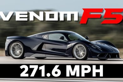 Hennessey Venom F5 Easily Reaches Over 270 MPH!