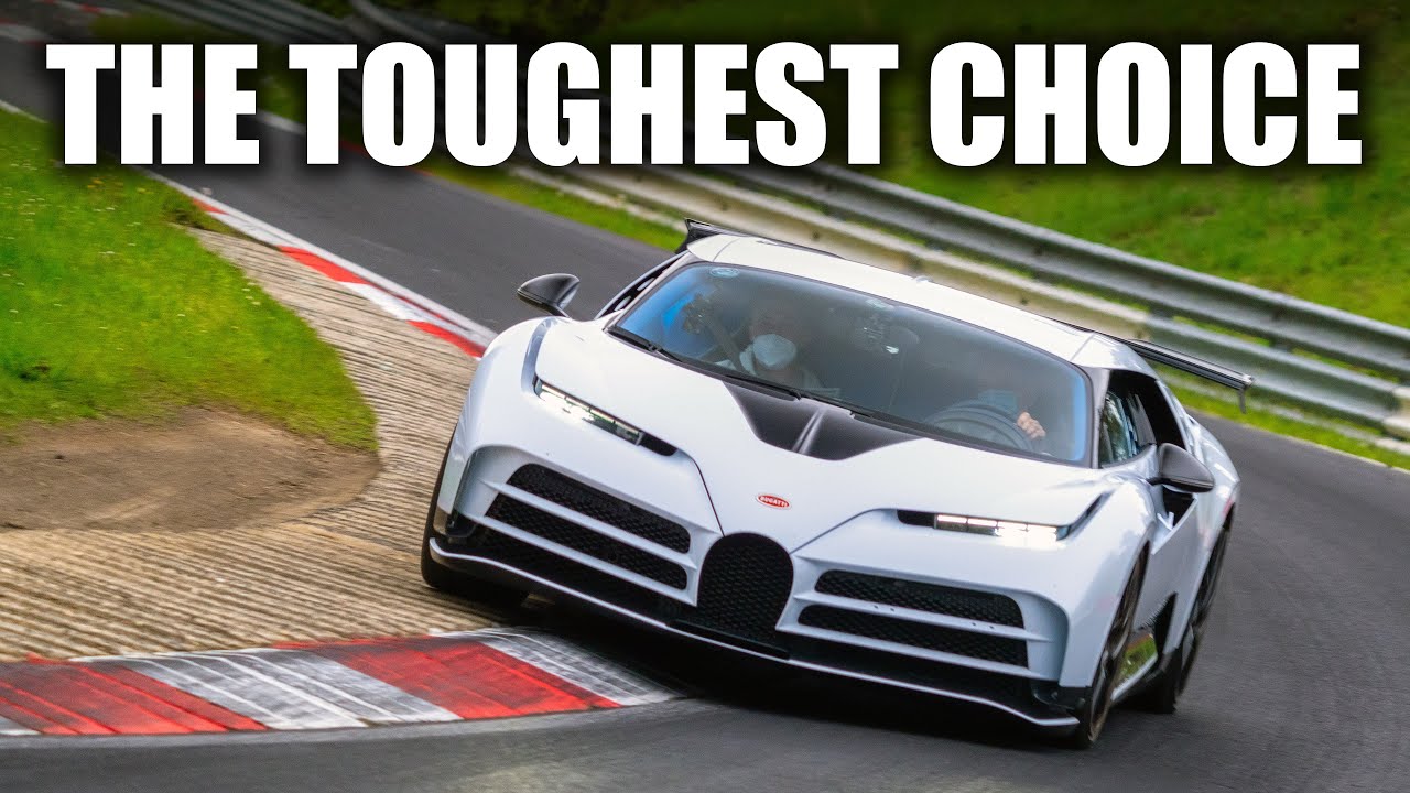 1,600-HP Bugatti Centodieci Goes Full Throttle At The Nurburgring