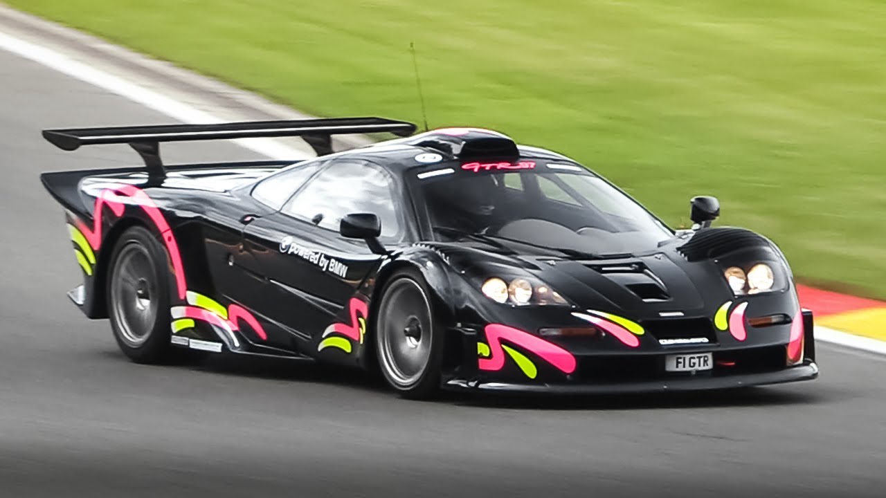 Road Legal 1997 McLaren F1 GTR Longtail Filmed At Circuit de Spa-Francorchamps