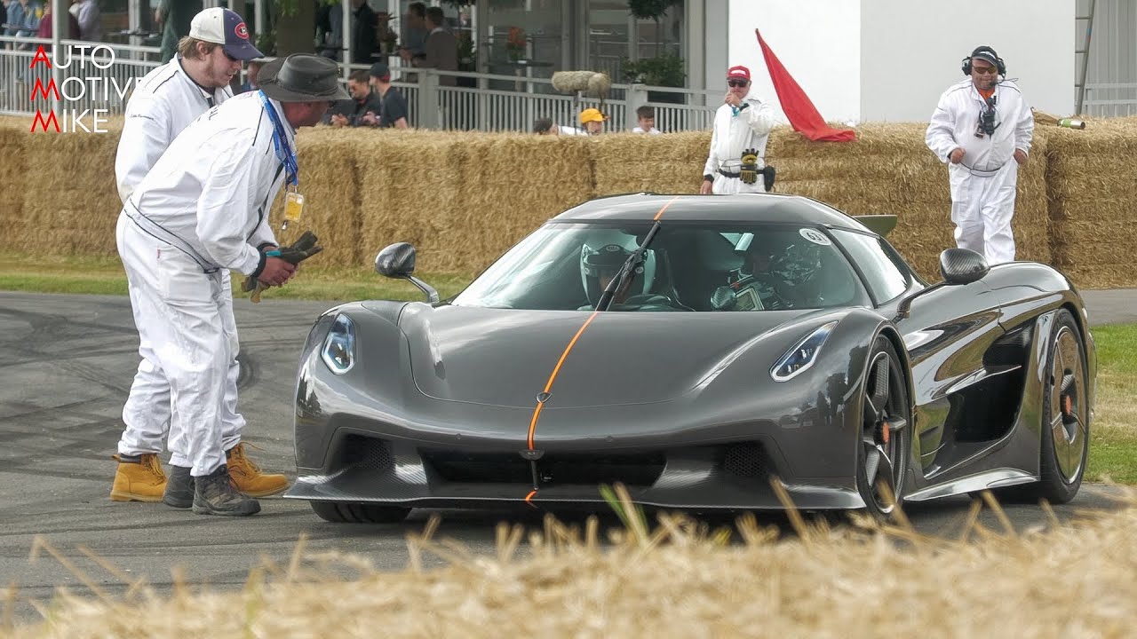 Koenigsegg Jesko Absolut Tears Up The Goodwood Hillclimb