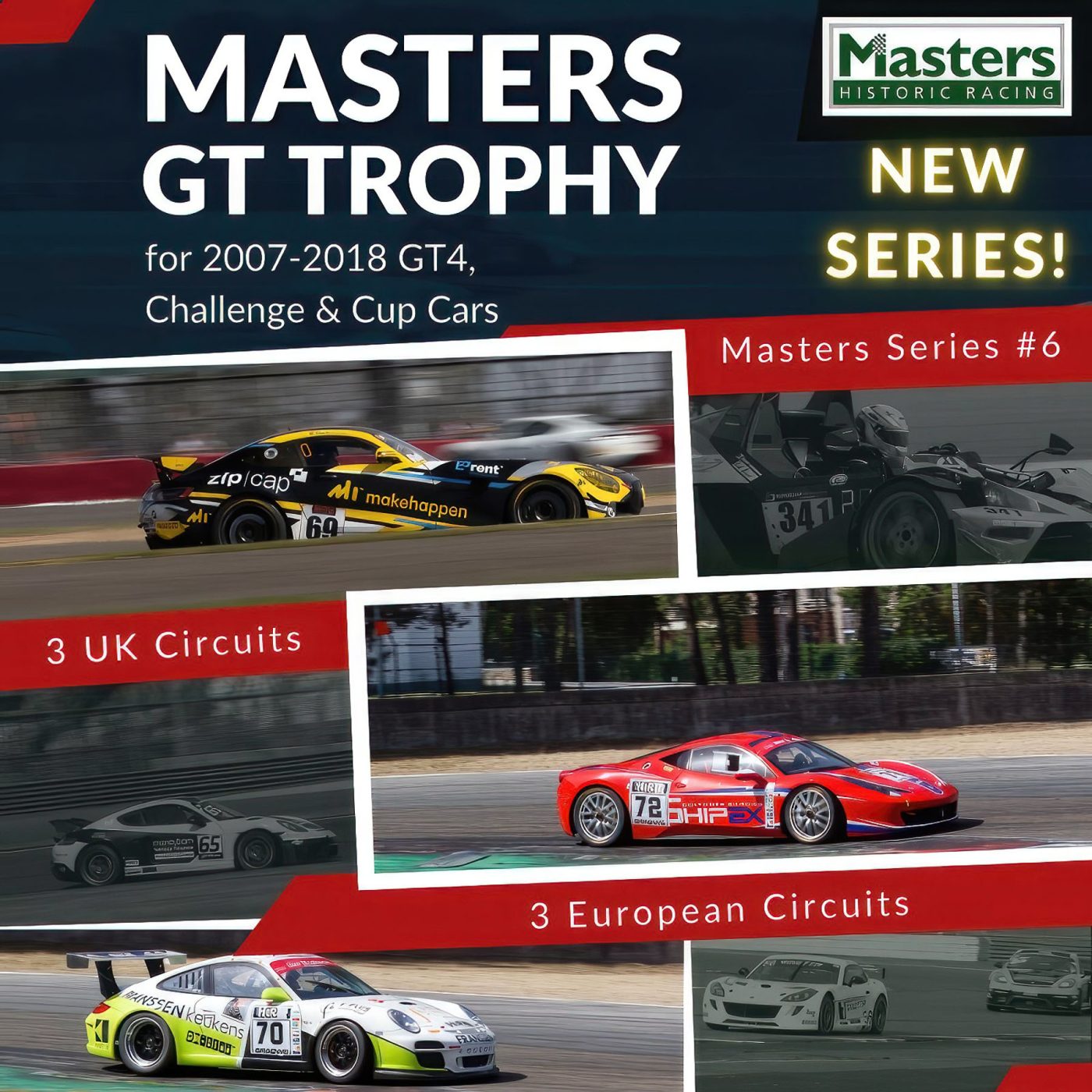 Masters Historic Racing (2023) - New “Masters GT Trophy”