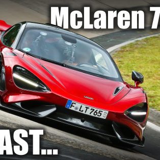 McLaren 765LT Blasts Through Nürburgring Effortlessly