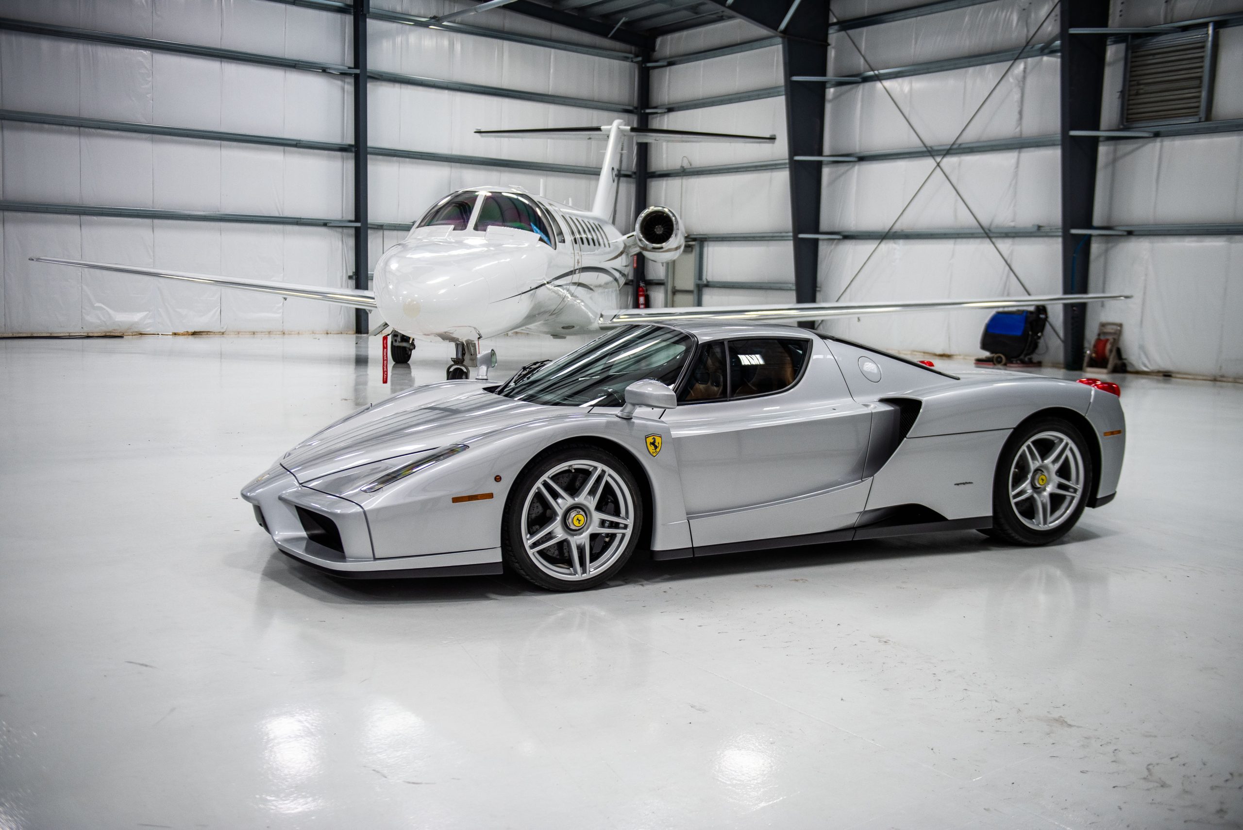 FOR SALE: Ferrari Enzo With Factory Wrapping & Only 141