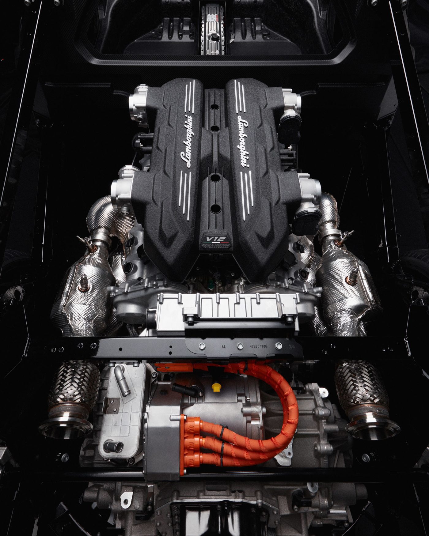 The Aventador successor's V12 Hybrid engine - internal code LB744