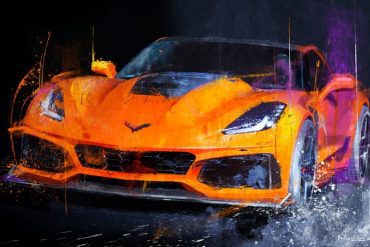 Nicolas Rousselet's Corvette ZR1 Artwork