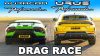 DRAG RACE: Lamborghini Huracan Performante vs Lamborghini Urus Performante