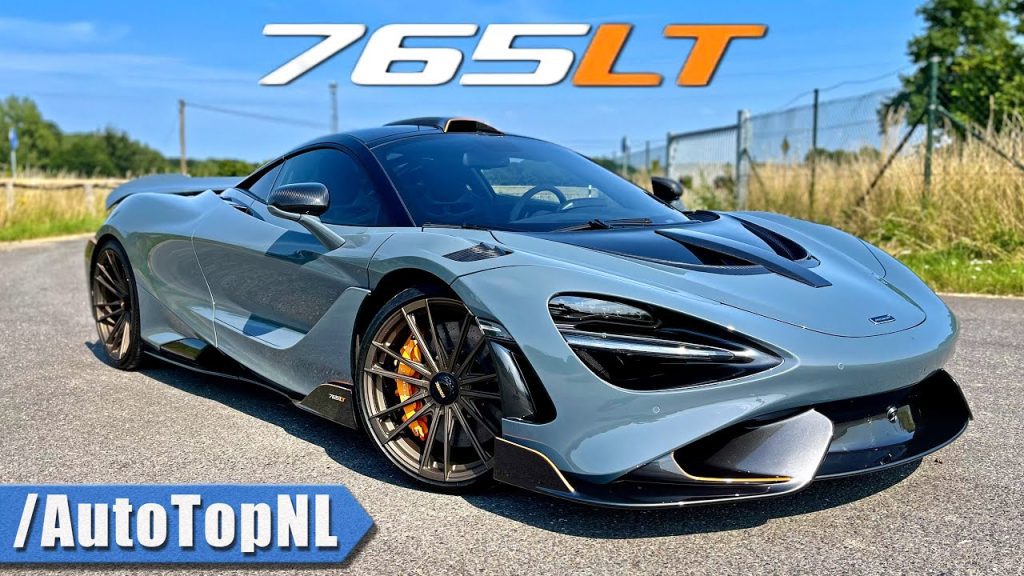 Watch A McLaren 765LT Race To Its Top Speed On Autobahn