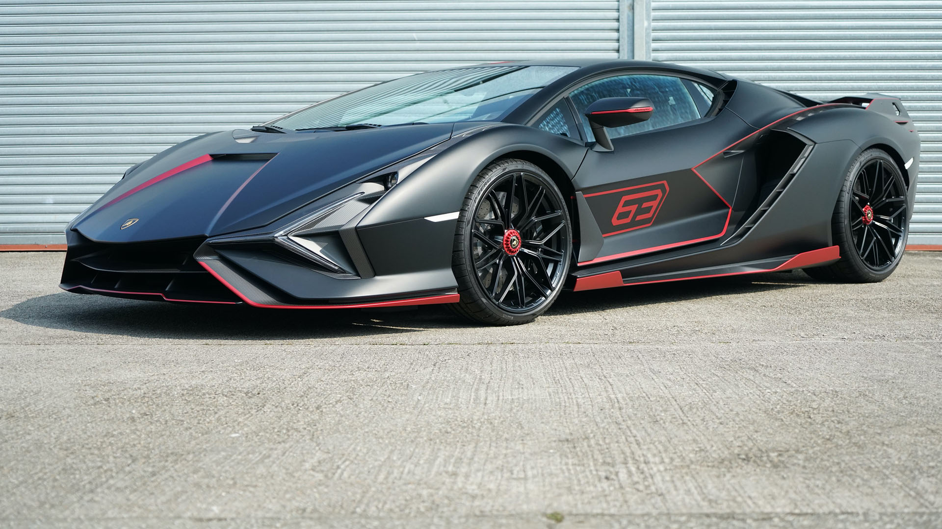 Lamborghini Sian listed up for auction