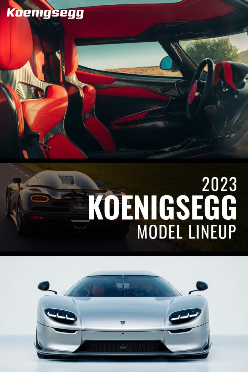 2023 Koenigsegg Model Lineup