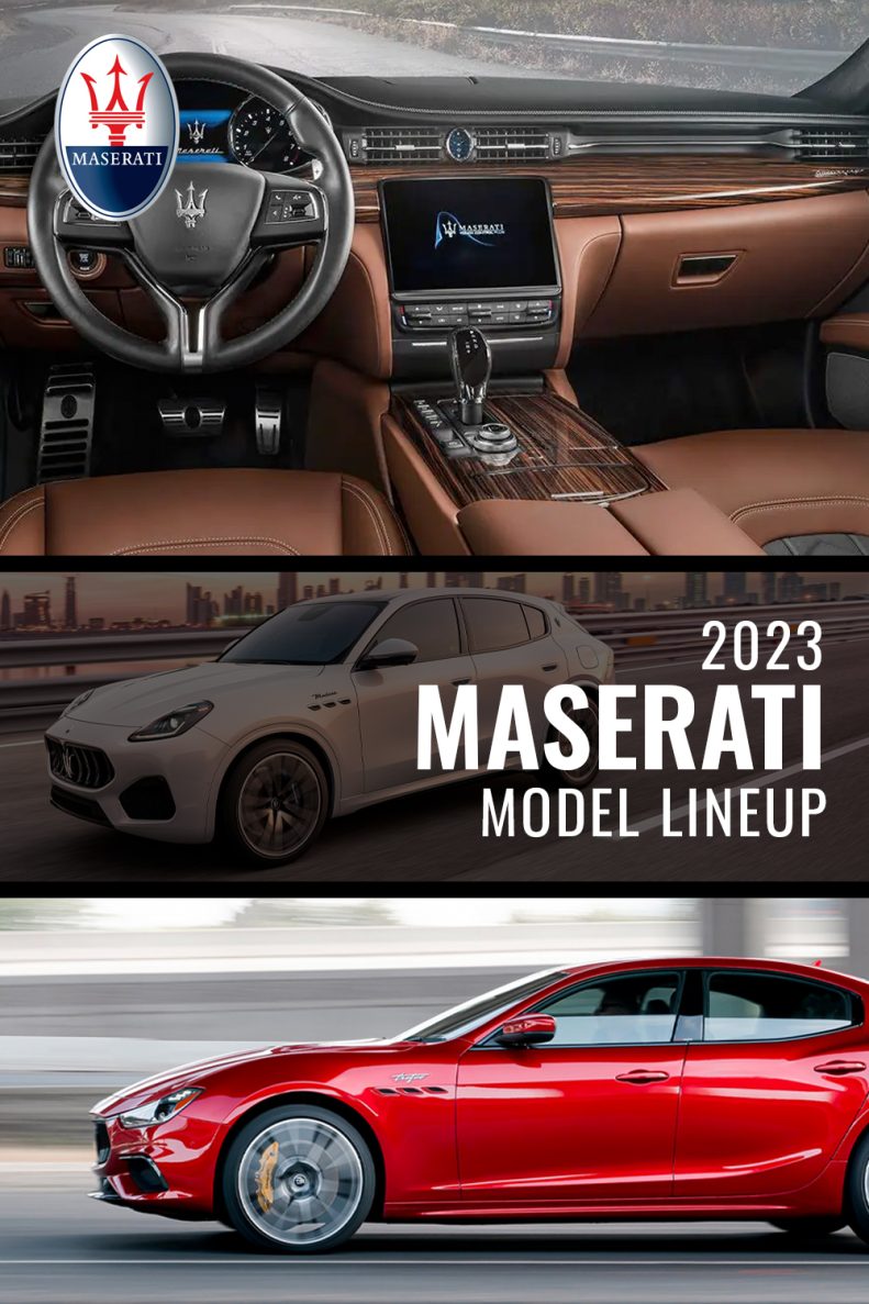 2023 Maserati Model Lineup