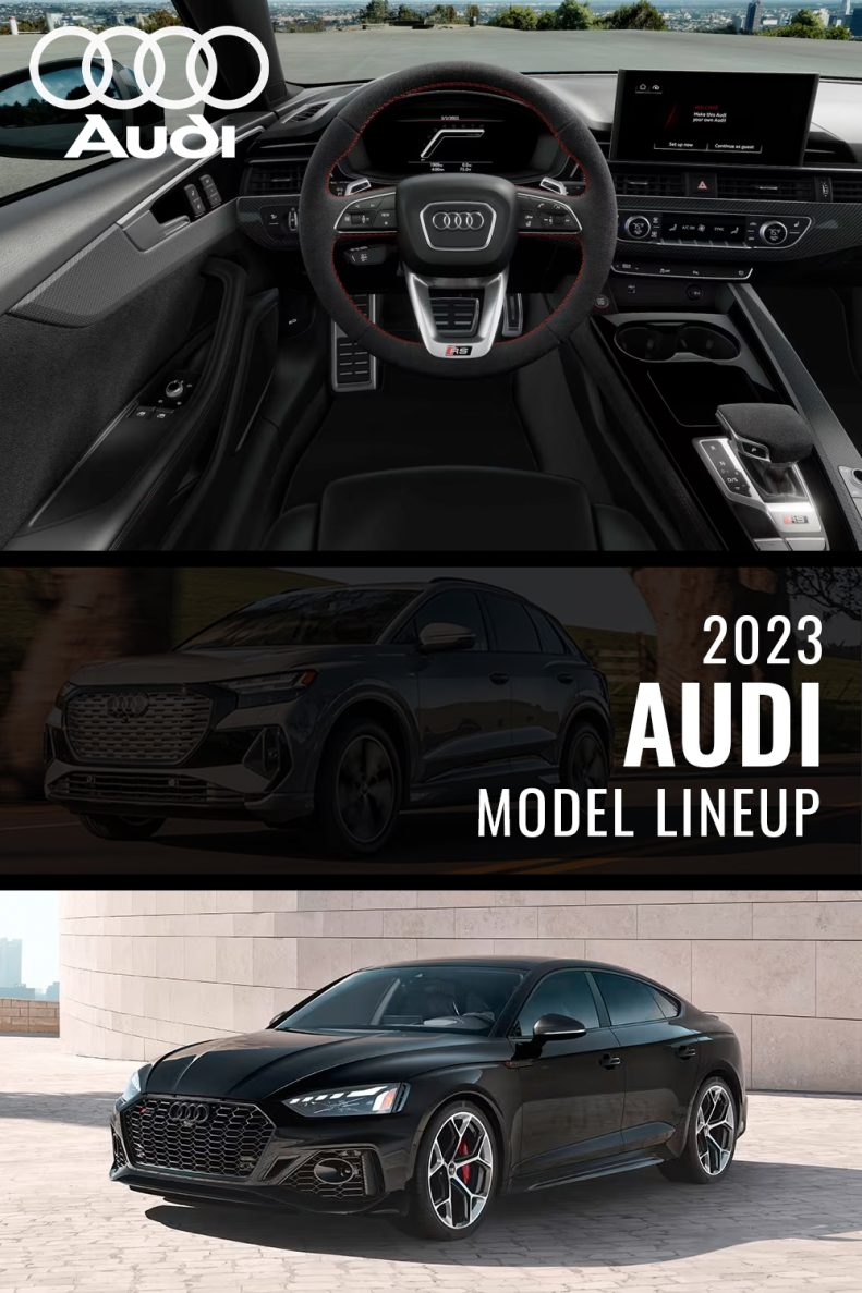 2023 Audi Model Lineup