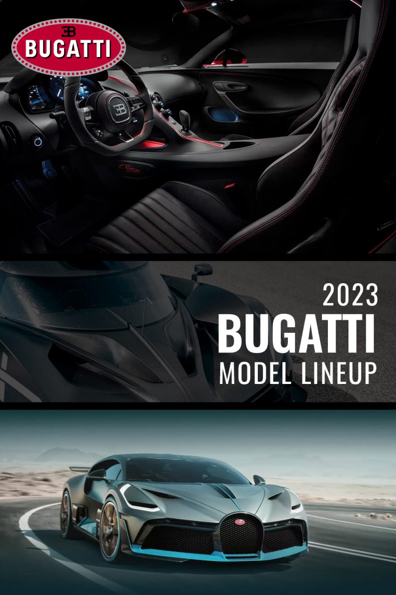 2023 Bugatti Model Lineup