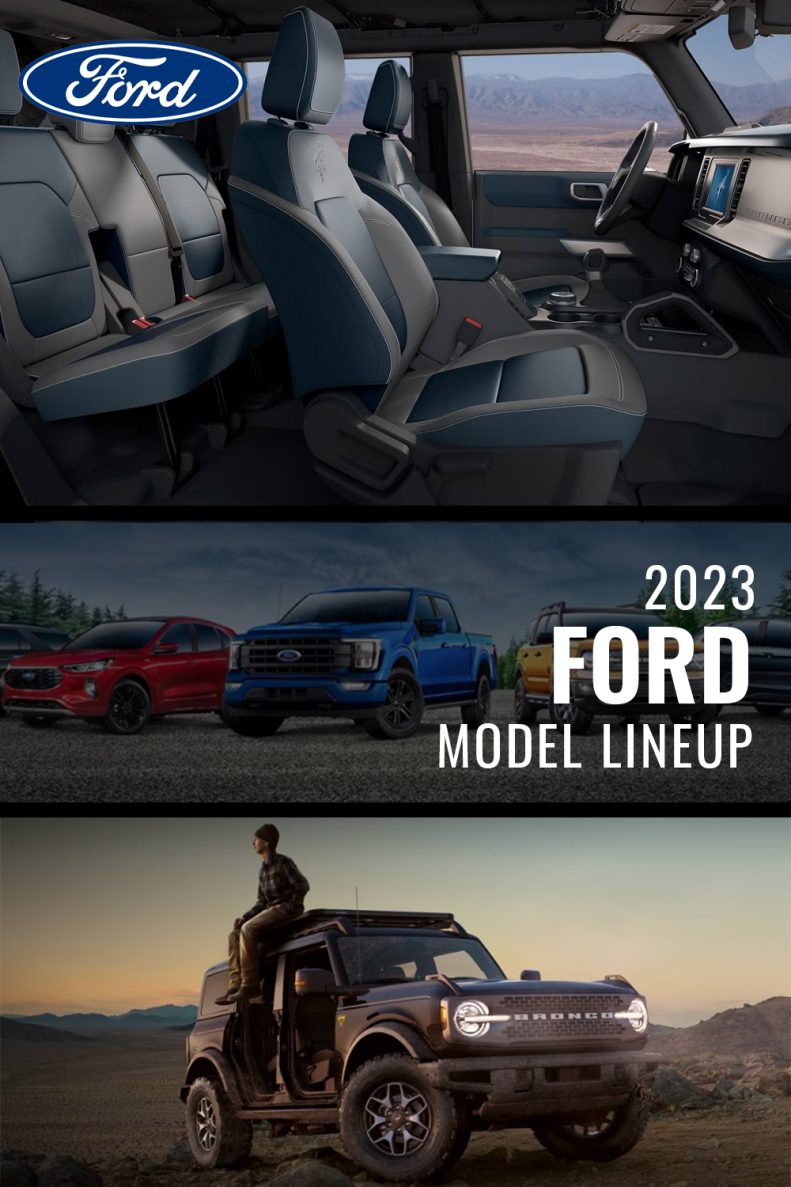 2023 Ford Model Lineup