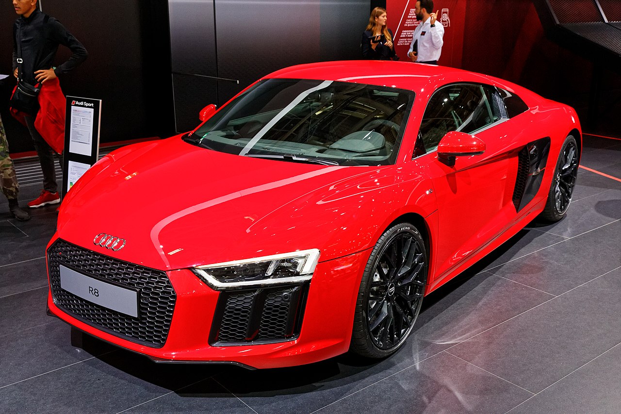 Red “Type 4S” Audi R8 GT