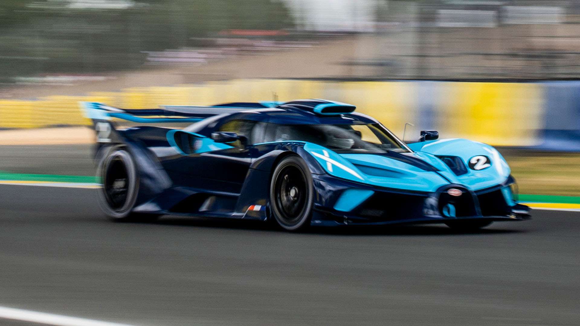 Bugatti Bolide debut at the 2023 Le Mans 100th 24h hours race