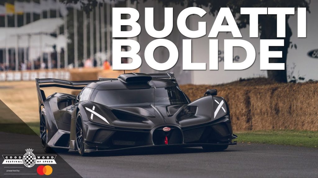 Bugatti Bolide Thrills The Crowds With Its Rumbling W16 Engine At The ...