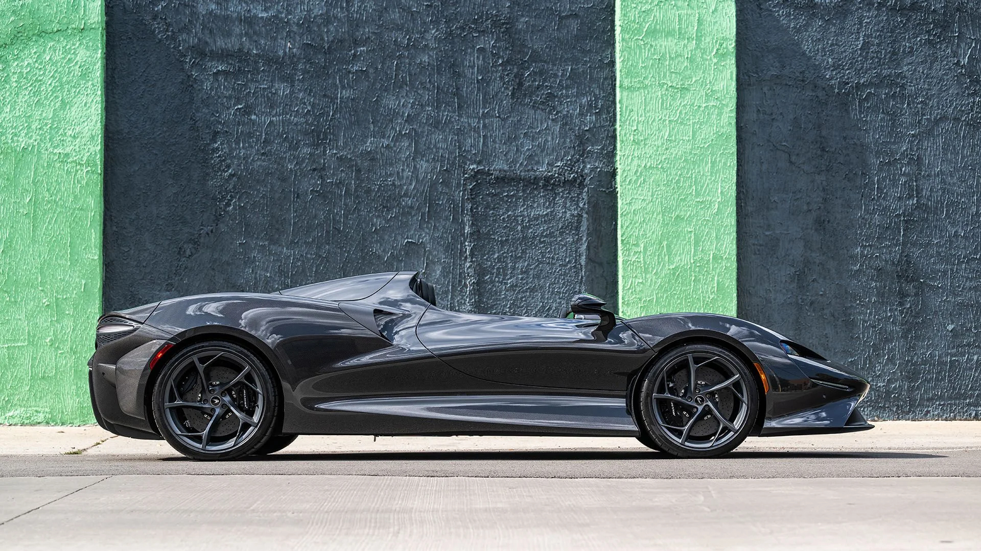 side profile of a 2021 McLaren Elva