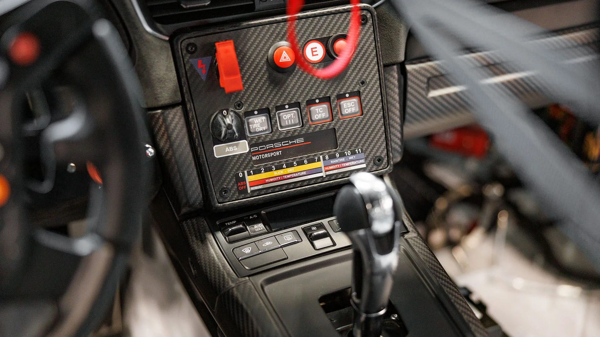 Interior of the 2022 Porsche 911 GT2 RS Clubsport 25 'Manthey Racing'