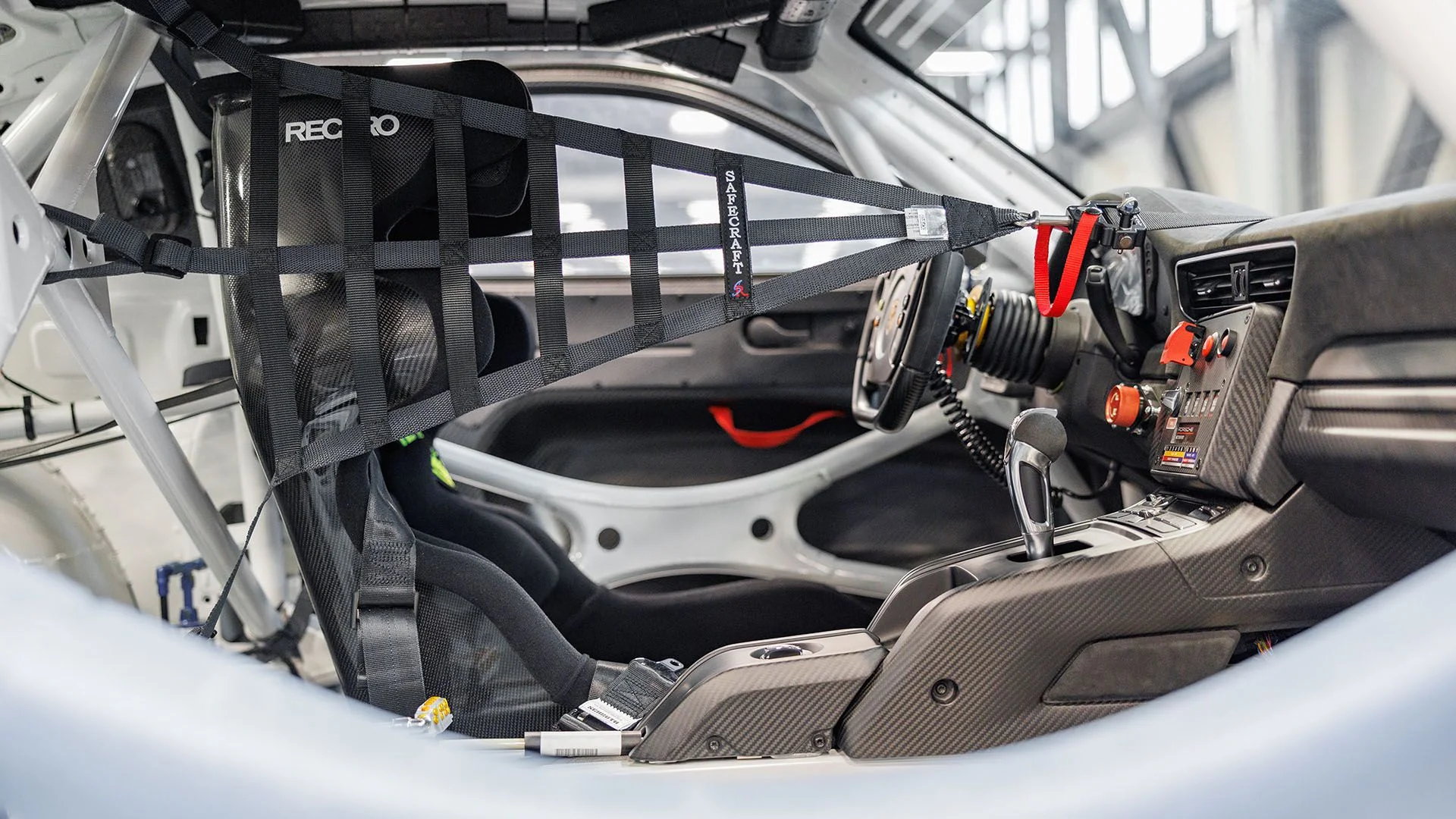 Interior of the 2022 Porsche 911 GT2 RS Clubsport 25 'Manthey Racing'