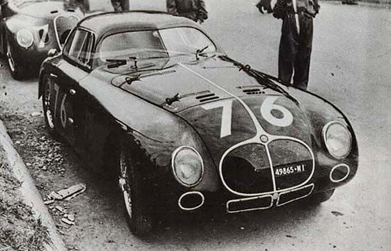 Alfa Romeo 6C 2500 at the 1940 Mille Miglia- From Wikimedia Commons