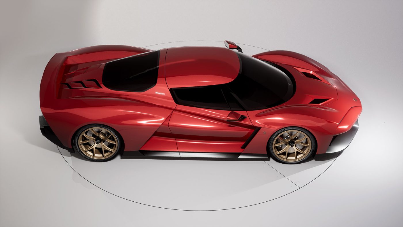 Bizzarrini shows the first photos of the Giotto