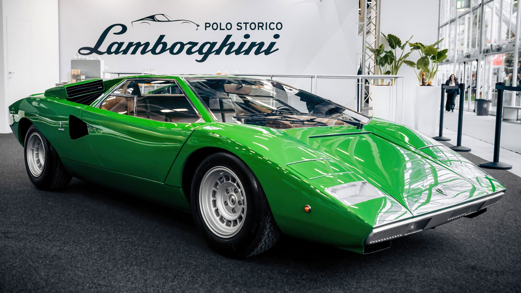 Lamborghinis at Auto e Moto d'Epoca Bologna