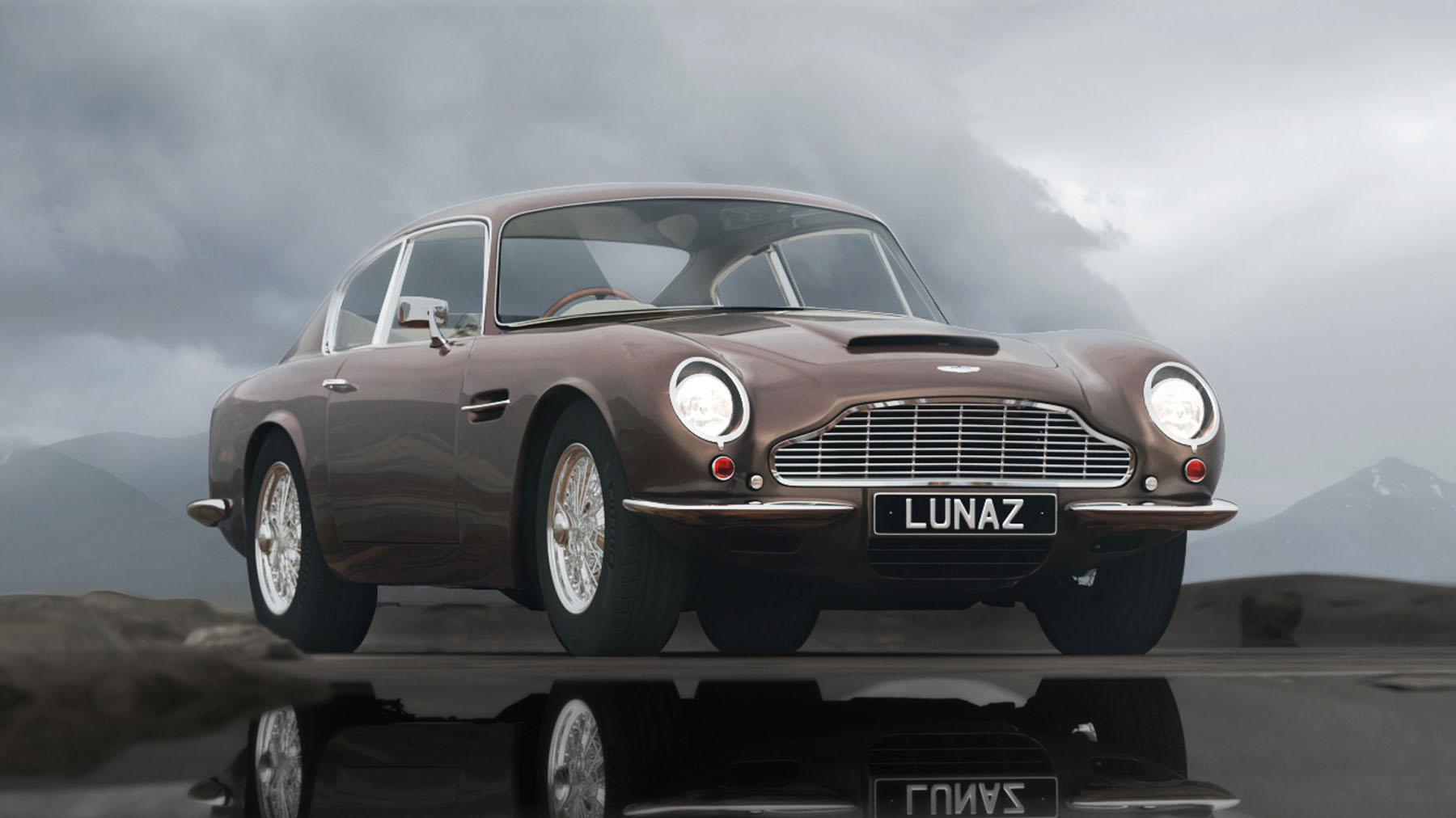 Lunaz reveals concept for vintage Aston Martin DB6