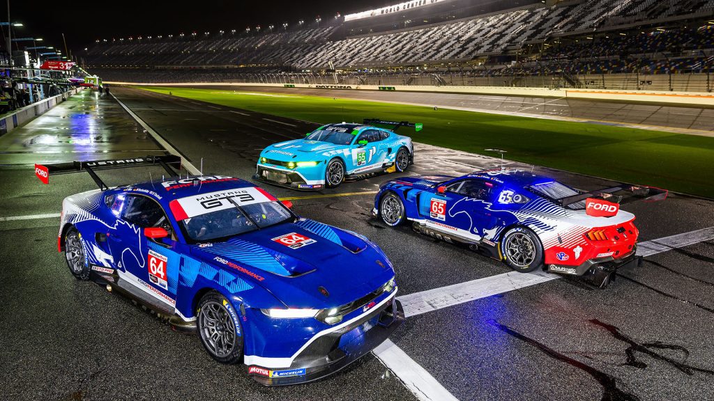 Ford brings the Mustang GT3 and GT4 to Daytona