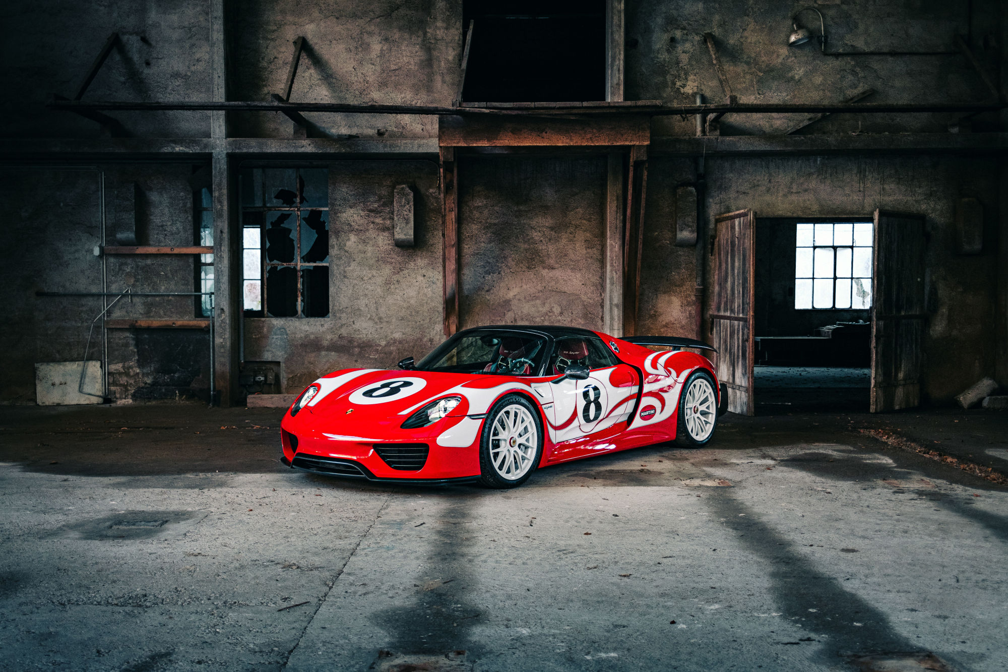 Porsche 918 'Weissach' Spyder Image Courtesy of RM Sotheby's